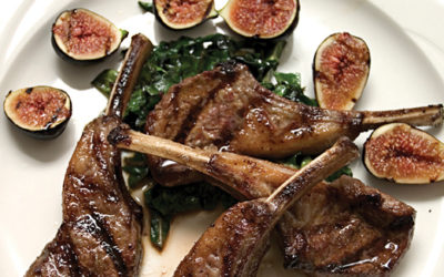 Bite –  Lamb Chops With Fresh Herbs & Roasted Figs