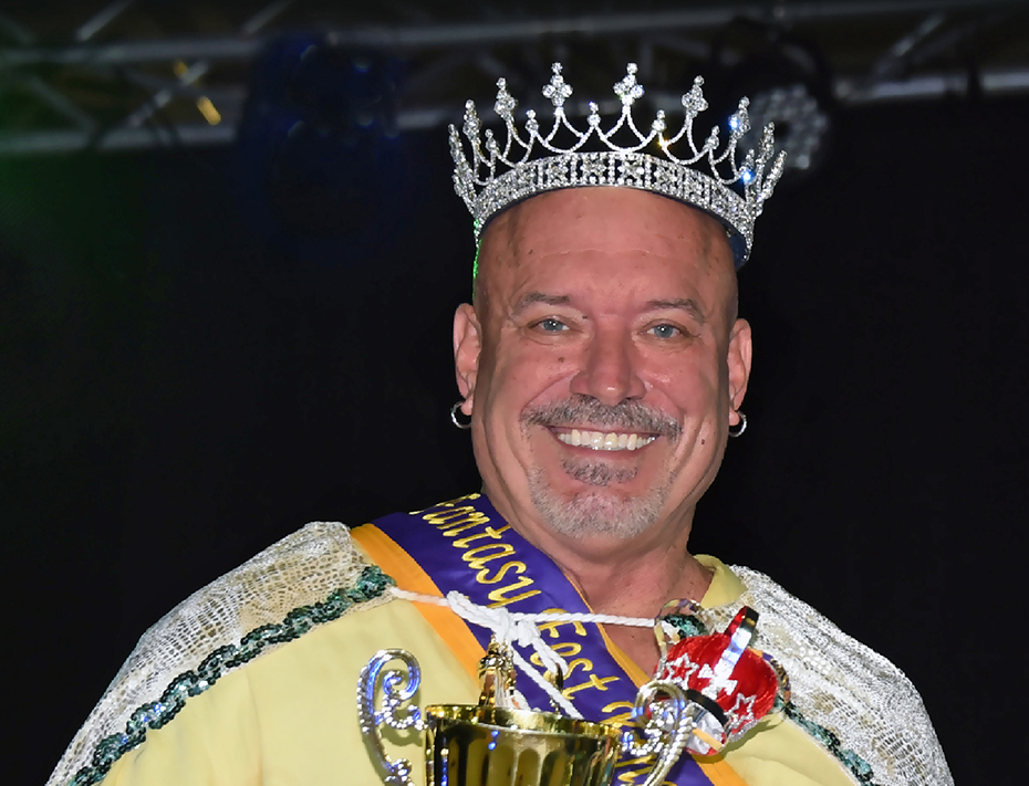 2018 Fantasy Fest King Larry Blackburn