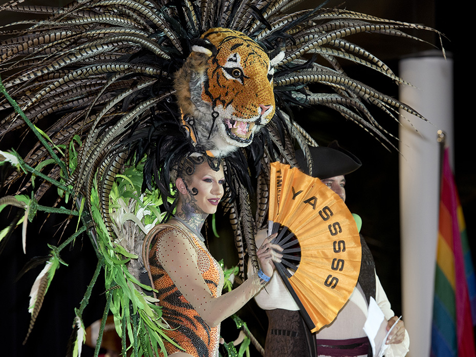 Key West headdress ball