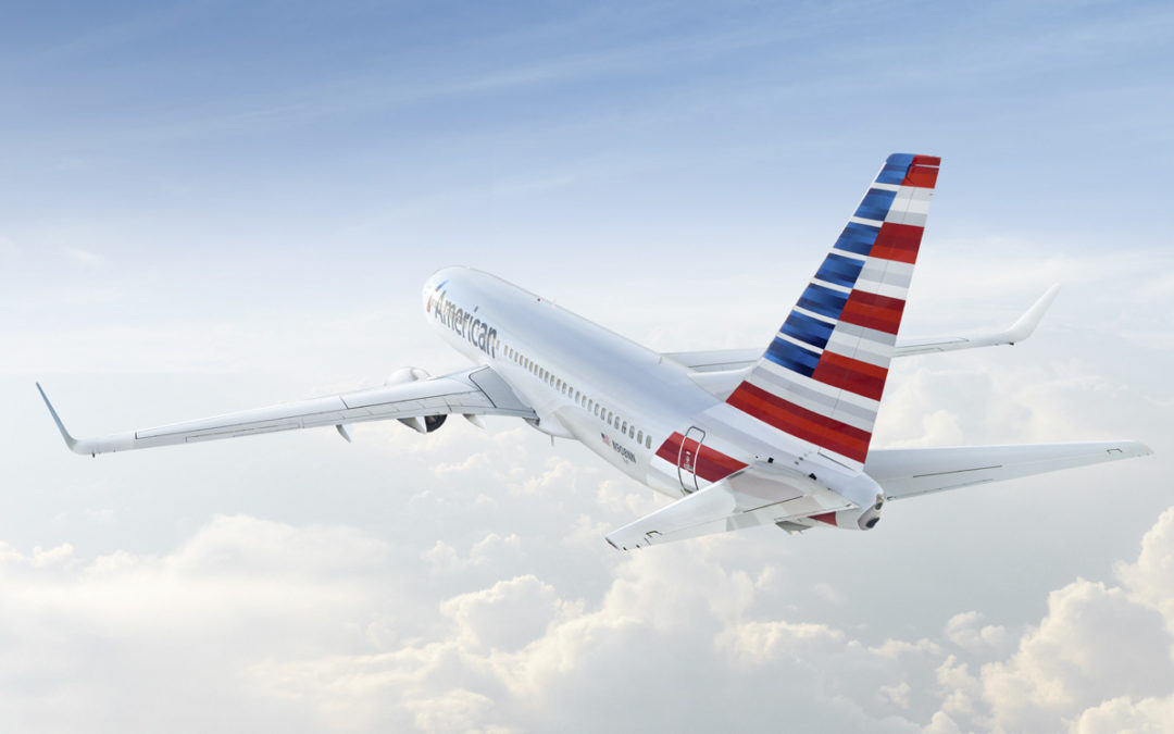 American Airlines plane