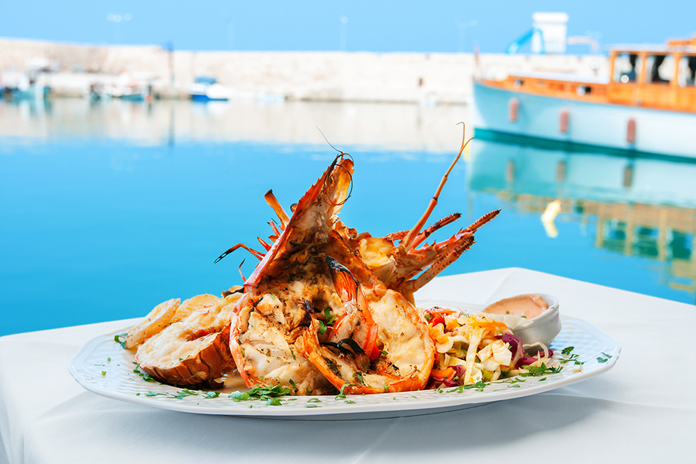 Lobster dish