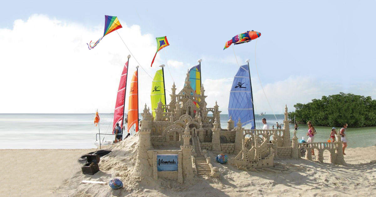 Islamorada fest Sand Castle