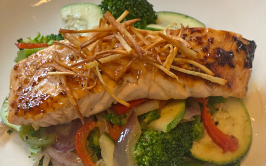 Salmon dish