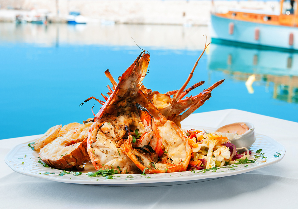 Lobster dish