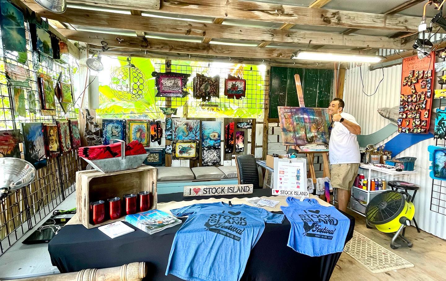 stock island art stroll