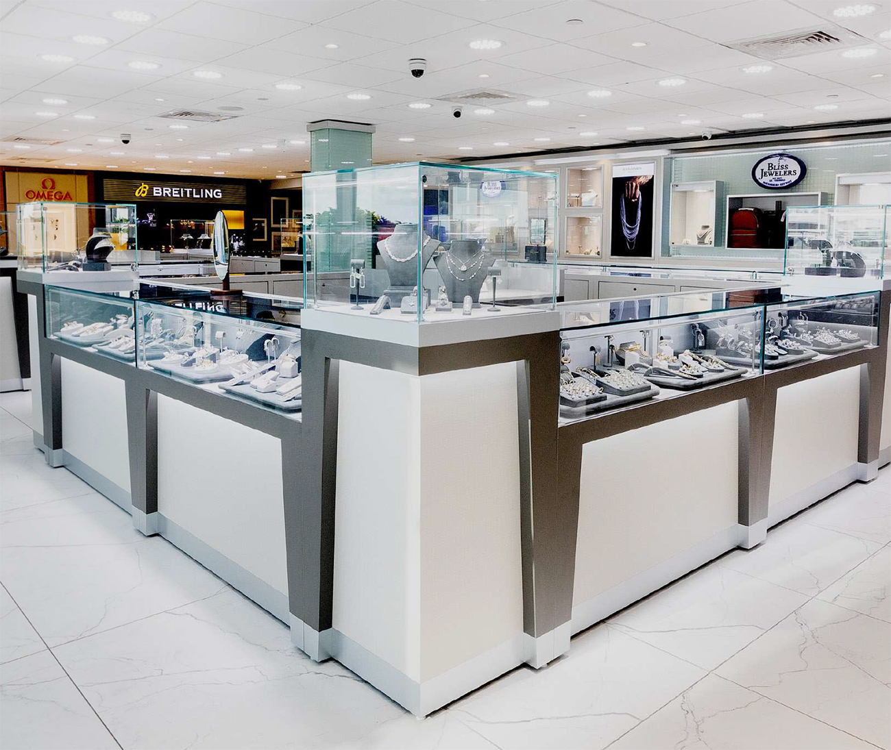 Bliss Jewelers showroom